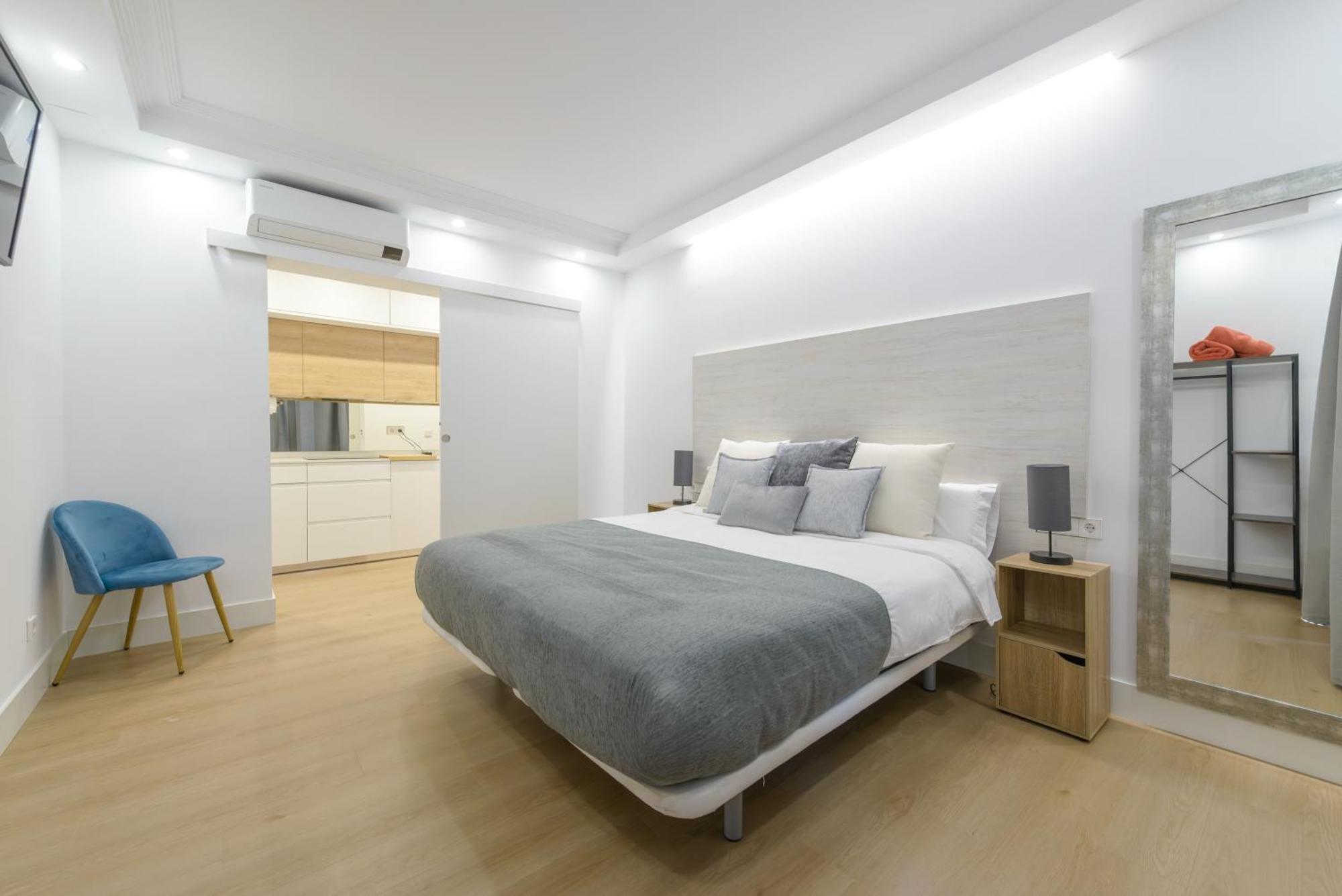 Gran Via New 2Br 1Bth Elevator Lägenhet Madrid Exteriör bild